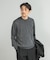 LIFE STYLE TAILOR　マシンウォッシャブルハイゲージクルーニット