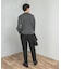 LIFE STYLE TAILOR　マシンウォッシャブルハイゲージクルーニット