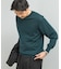 LIFE STYLE TAILOR　マシンウォッシャブルハイゲージクルーニット
