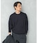LIFE STYLE TAILOR　マシンウォッシャブルハイゲージクルーニット