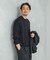 LIFE STYLE TAILOR　マシンウォッシャブルハイゲージクルーニット