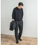 LIFE STYLE TAILOR　マシンウォッシャブルハイゲージクルーニット
