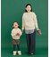 『親子リンク』ボトルネックKNITプルオーバー(KIDS)