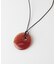 SMELLY so’　carnelian cord necklace