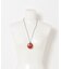 SMELLY so’　carnelian cord necklace