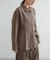 new basic　WOOL TWILL SHAPE SHIRTS