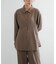 new basic　WOOL TWILL SHAPE SHIRTS