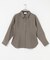 new basic　WOOL TWILL SHAPE SHIRTS
