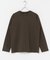 Grow Organic クルーネックロングスリーブTシャツ