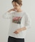 Grow OrganicフォトプリントロングTシャツ