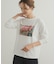 Grow OrganicフォトプリントロングTシャツ