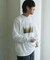 Grow Organic フォトプリントロングスリーブTシャツ