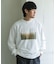 Grow Organic フォトプリントロングスリーブTシャツ