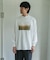 Grow Organic フォトプリントロングスリーブTシャツ