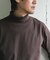 Grow Organic タートルネックTシャツ