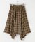 ノットデザインチェックスカート