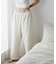 『別注』THOUSAND MILE×URBAN RESEARCH　KNIT FREECE LONG PANTS