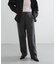 new basic　CASHMERE SILK MOULINE LONGPANTS