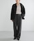 new basic　CASHMERE SILK MOULINE LONGPANTS