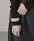 シンプルレザーバングル