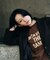 Teya　Flock Letter T-shirts