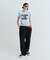 Teya　Flock Letter T-shirts