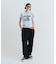 Teya　Flock Letter T-shirts