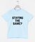 Teya　Flock Letter T-shirts