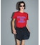 Teya　Flock Letter T-shirts