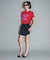 Teya　Flock Letter T-shirts