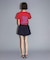 Teya　Flock Letter T-shirts