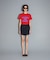 Teya　Flock Letter T-shirts