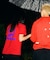 Teya　Flock Letter T-shirts