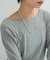 CHIGNON　オーバル&ボールTOPネックレス