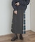 『別注』O’NEIL OF DUBLIN×DOORS　COMBI QUILT SKIRT