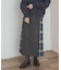 『別注』O’NEIL OF DUBLIN×DOORS　COMBI QUILT SKIRT