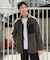 URD防風ボアジップブルゾン