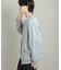 ウラキモウクルーネックジップスウェット