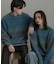 『ユニセックス』ブークレグラデーションニット