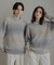『ユニセックス』ブークレグラデーションニット