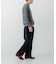 new basic　DRY WOOL SLACKS PANTS