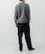 new basic　DRY WOOL SLACKS PANTS