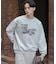 Dog graphic crew-neck Sweat