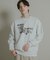 Dog graphic crew-neck Sweat