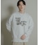 Dog graphic crew-neck Sweat