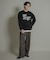Dog graphic crew-neck Sweat