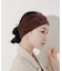 ベロアワイドヘアバンド