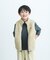 『WEB／一部店舗限定サイズ』起毛ボーダープルオーバー(KIDS)