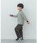 『WEB／一部店舗限定サイズ』起毛ボーダープルオーバー(KIDS)