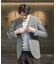 LIFE STYLE TAILOR　千鳥柄ツイードジャケット